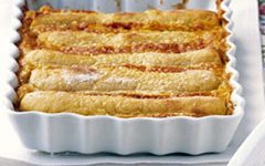 Рулет картофельный с морковью и творогом