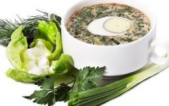 Окрошка с квасом овощная