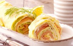Как готовить ролы из блинов - легко и просто