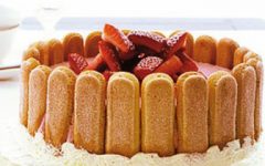 Праздник 8 Марта. Приготовление шарлотки (без выпечки)