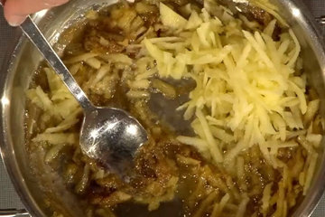 Яблочная карамель с соленым маслом 4