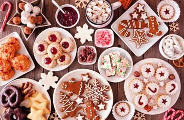 Новогоднее печенье